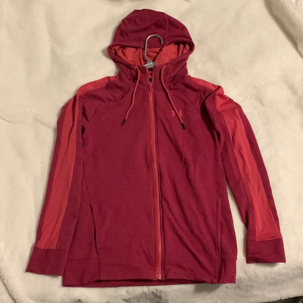 Fitted Under Armor Zip-up Hoodie